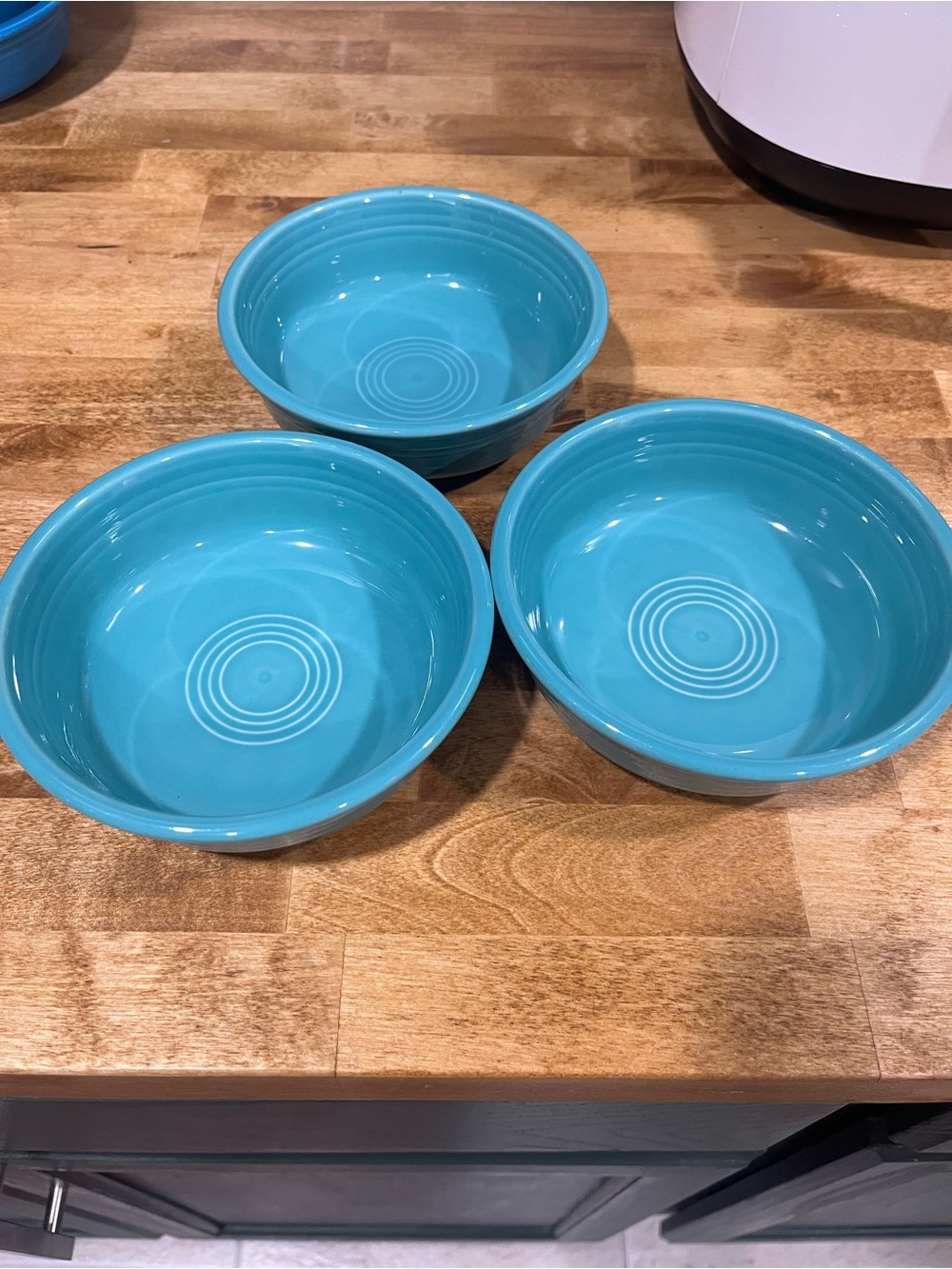 Turqoise Fiestaware 6 7/8 inch bowl